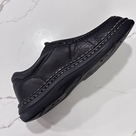 Vintage Genuine Sonoma Jean CO Men’s Hamptonite Black Casual Leather Loafers 11 main image 9